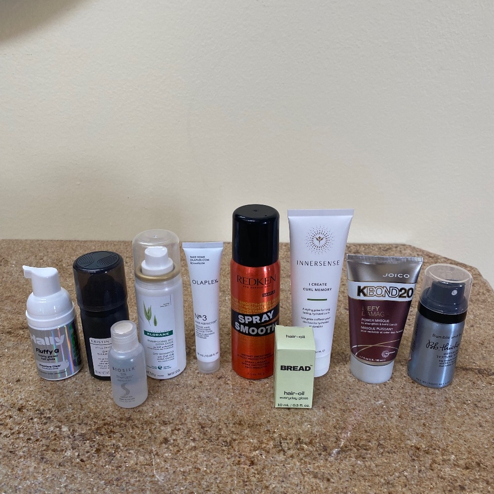 Variety of trial size hair products  *New*
